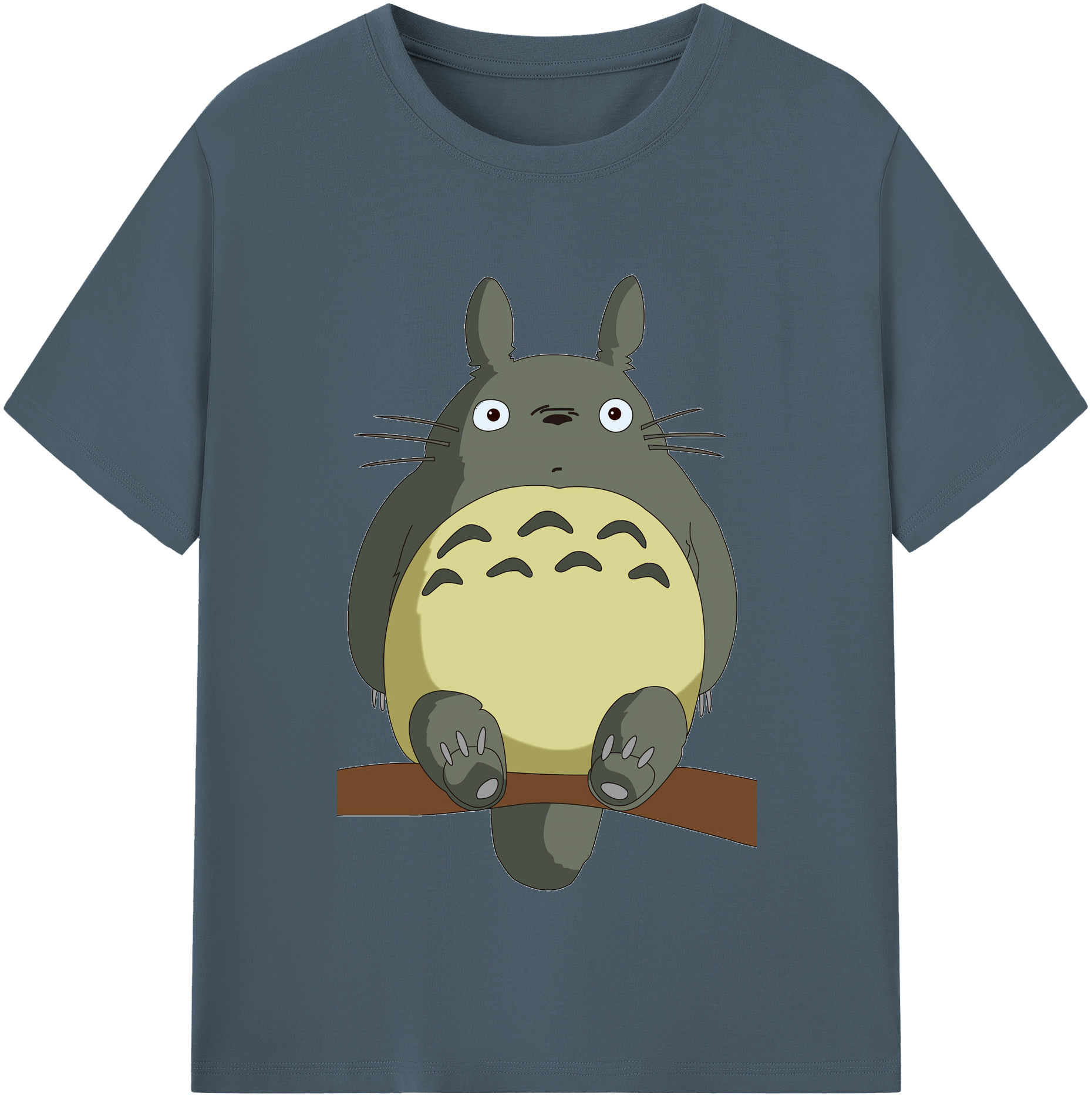 （画像用） となりのトトロ 草壁メイ 草壁サツキ My Neighbor Totoro Satsuki Kusakabe Mei Kusakabe 綿100％半袖Tシャツ（フロントプリント）